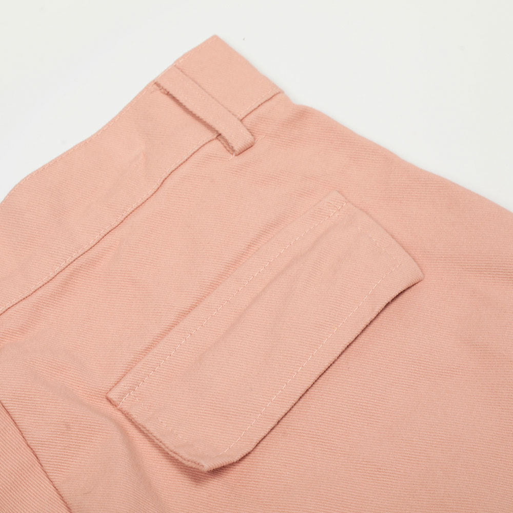 Embroidered pleated loose wide leg pants