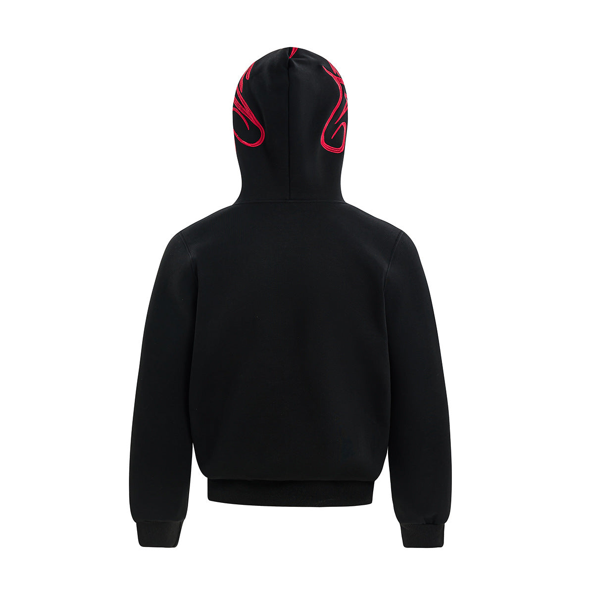 Embroidered hoodie hooded sweatshirt