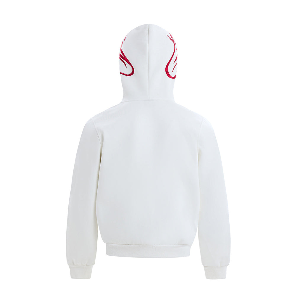 Embroidered hoodie hooded sweatshirt
