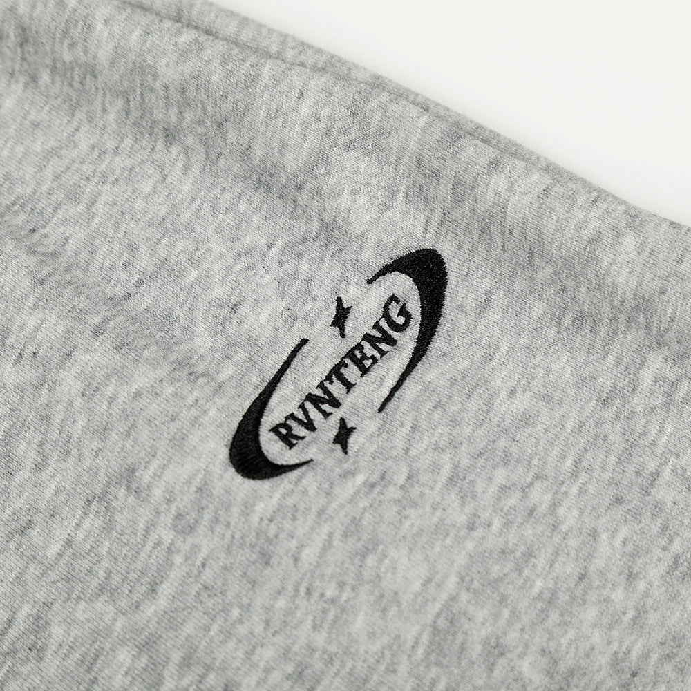 Bent knife and velvet sweatpants