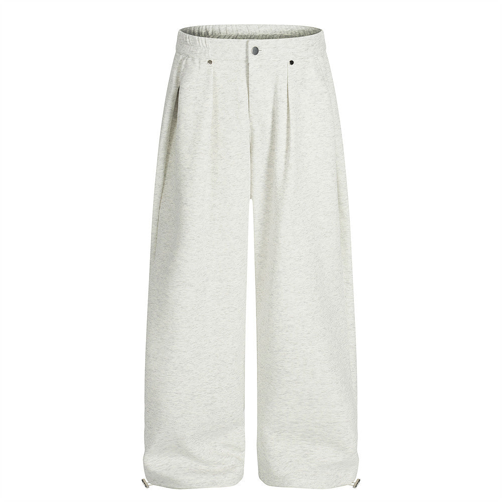 Wide leg casual pants