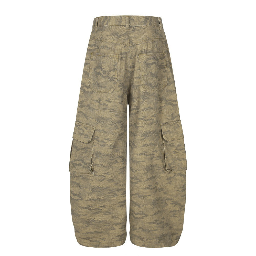 Camouflage workwear pants