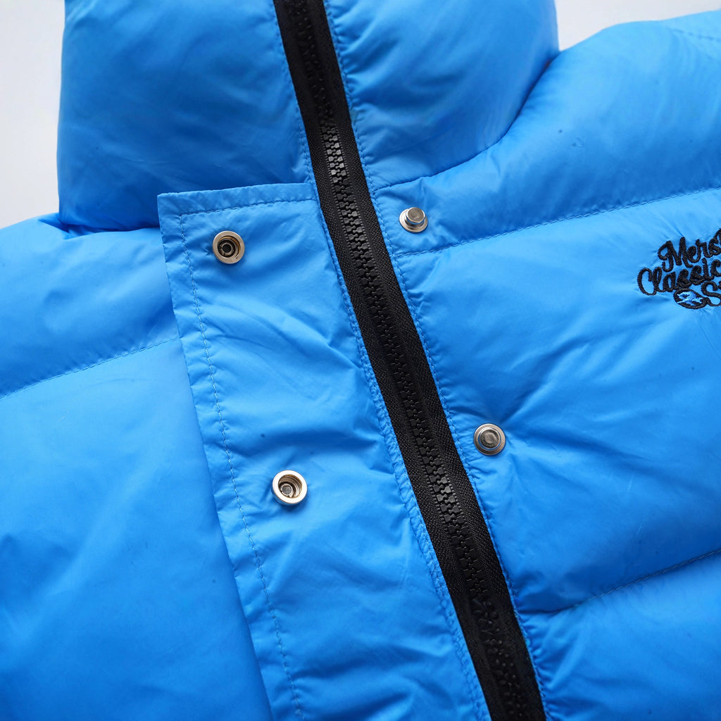 Minimalist basic style stand up collar cotton jacket for women