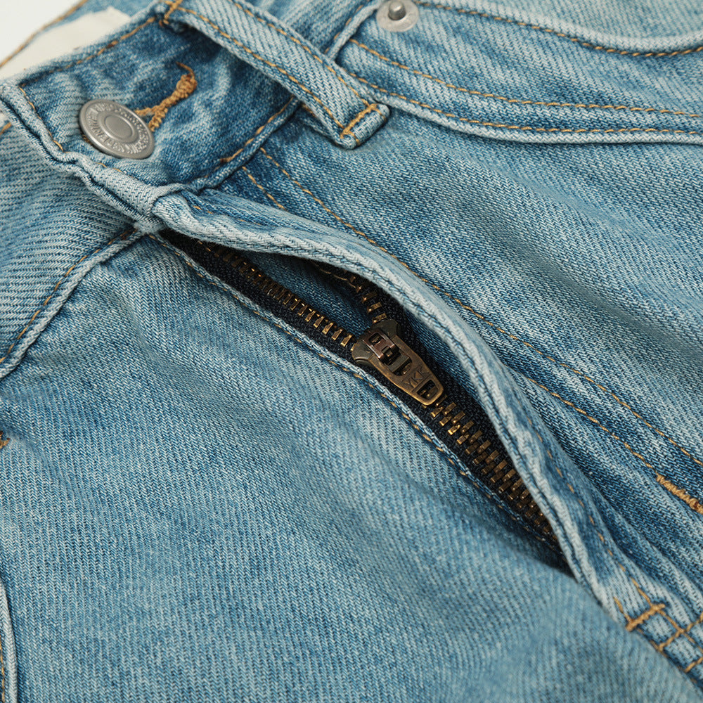 Cowboy wash water micro flared pants