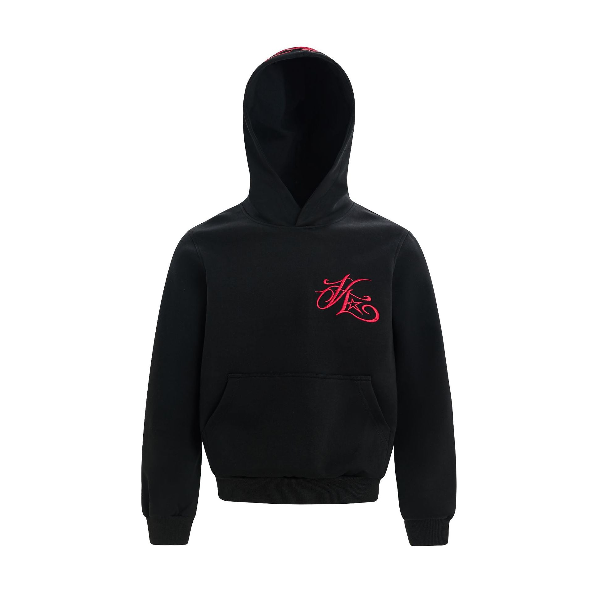 Embroidered hoodie hooded sweatshirt