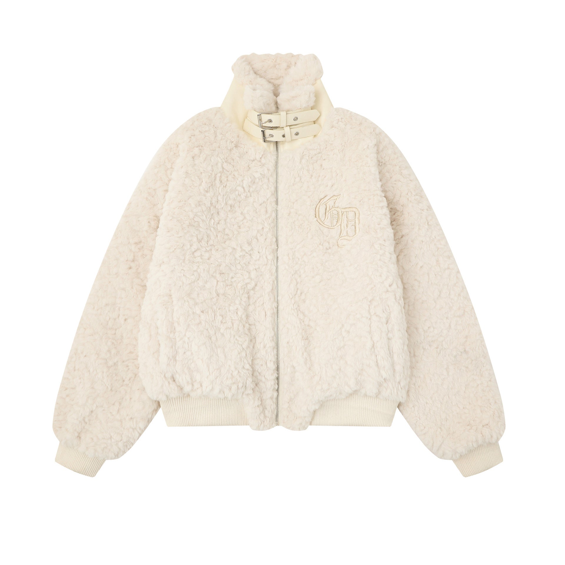 Mirad high-end embroidered collared cotton jacket for women