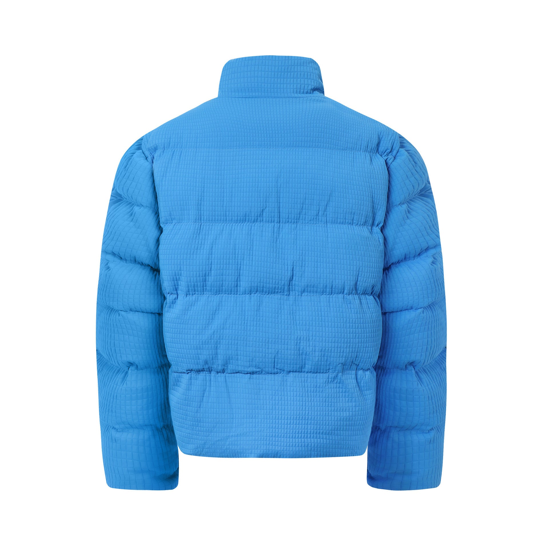 Vintage embroidered patchwork stand up collar cotton jacket